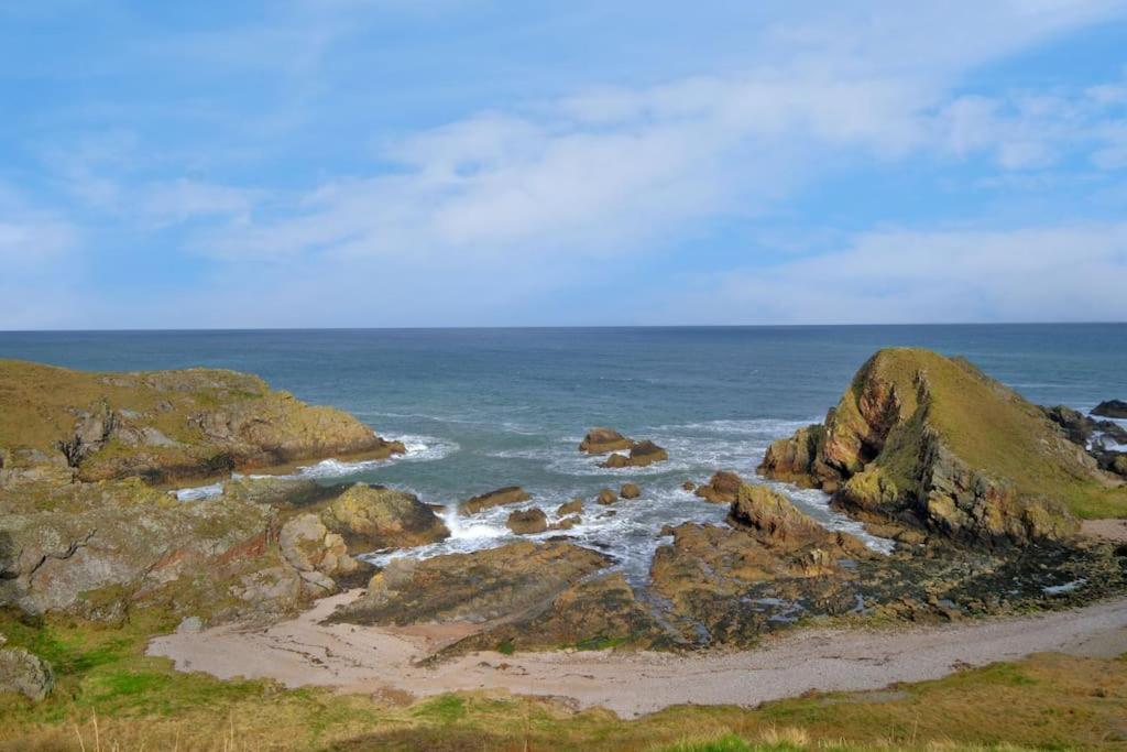Cliff Top Cottage With Sea Views Portknockie Esterno foto